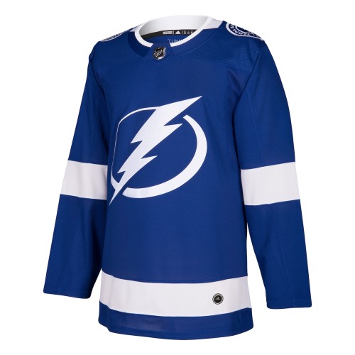 Tampa Bay Lightning adidas Home Authentic Blank Jersey - Blue Tampa Bay Lightning adidas Home Authentic Blank Jersey - Blue