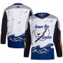 Tampa Bay Lightning adidas Reverse Retro 2.0 Authentic Blank Jersey - White Tampa Bay Lightning adidas Reverse Retro 2.0 Authentic Blank Jersey - White