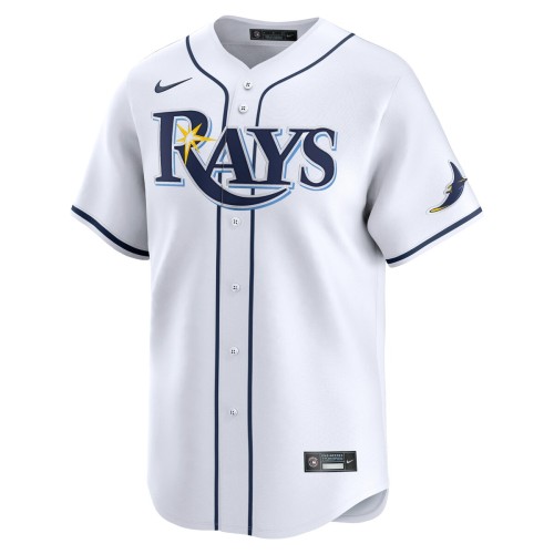 Brandon Lowe Tampa Bay Rays Nike Home Limited Player Jersey - White Brandon Lowe Tampa Bay Rays Nike Home Limited Player Jersey - White