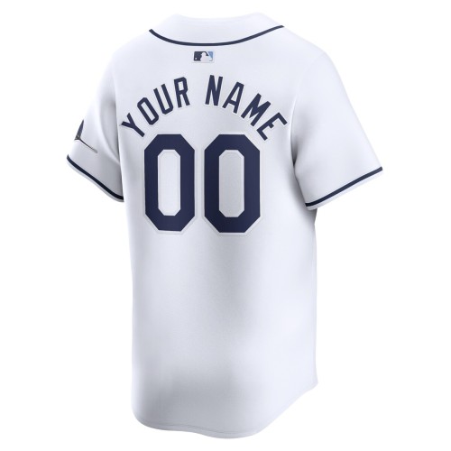 Tampa Bay Rays Nike Home Limited Custom Jersey - White Tampa Bay Rays Nike Home Limited Custom Jersey - White