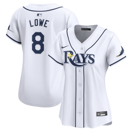 Brandon Lowe Tampa Bay Rays Nike Women's Home Limited Player Jersey - White Brandon Lowe Tampa Bay Rays Nike Women's Home Limited Player Jersey - White