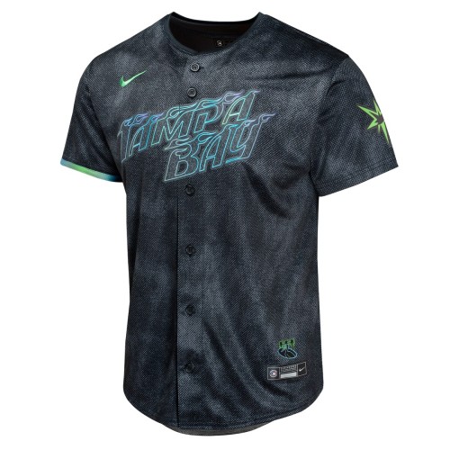 Tampa Bay Rays Nike Youth 2024 City Connect Limited Jersey - Black Tampa Bay Rays Nike Youth 2024 City Connect Limited Jersey - Black