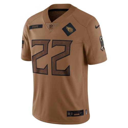 Derrick Henry Tennessee Titans Nike 2023 Salute To Service Limited Jersey - Brown Derrick Henry Tennessee Titans Nike 2023 Salute To Service Limited Jersey - Brown