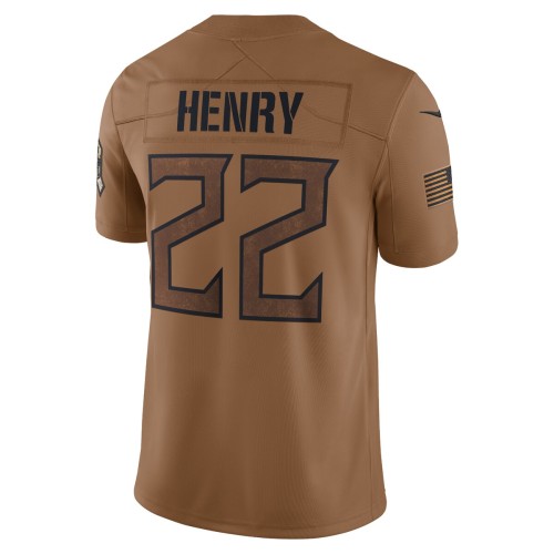 Derrick Henry Tennessee Titans Nike 2023 Salute To Service Limited Jersey - Brown Derrick Henry Tennessee Titans Nike 2023 Salute To Service Limited Jersey - Brown