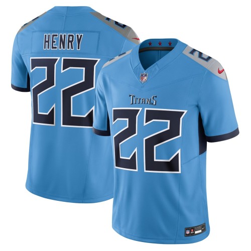Derrick Henry Tennessee Titans Nike Vapor F.U.S.E. Limited Jersey - Light Blue Derrick Henry Tennessee Titans Nike Vapor F.U.S.E. Limited Jersey - Light Blue
