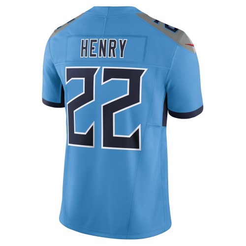 Derrick Henry Tennessee Titans Nike Vapor F.U.S.E. Limited Jersey - Light Blue Derrick Henry Tennessee Titans Nike Vapor F.U.S.E. Limited Jersey - Light Blue