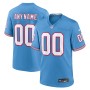 Tennessee Titans Nike Oilers Throwback Custom Game Jersey - Light Blue Tennessee Titans Nike Oilers Throwback Custom Game Jersey - Light Blue