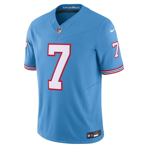 Malik Willis Tennessee Titans Nike Vapor F.U.S.E. Limited Jersey - Light Blue Malik Willis Tennessee Titans Nike Vapor F.U.S.E. Limited Jersey - Light Blue