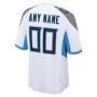 Tennessee Titans Nike Custom Game Jersey - White Tennessee Titans Nike Custom Game Jersey - White