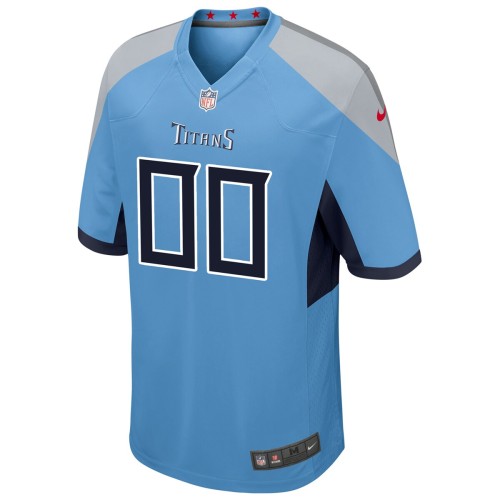 Tennessee Titans Nike Youth Alternate Custom Game Jersey - Light Blue Tennessee Titans Nike Youth Alternate Custom Game Jersey - Light Blue