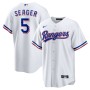 Corey Seager Texas Rangers Nike Home Replica Player Jersey - White Corey Seager Texas Rangers Nike Home Replica Player Jersey - White