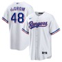 Jacob deGrom Texas Rangers Nike Home Replica Player Jersey - White Jacob deGrom Texas Rangers Nike Home Replica Player Jersey - White