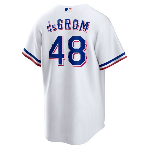 Jacob deGrom Texas Rangers Nike Home Replica Player Jersey - White Jacob deGrom Texas Rangers Nike Home Replica Player Jersey - White