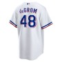 Jacob deGrom Texas Rangers Nike Home Replica Player Jersey - White Jacob deGrom Texas Rangers Nike Home Replica Player Jersey - White