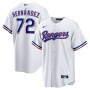 Jonathan Hernández Texas Rangers Nike Home Replica Player Jersey - White Jonathan Hernández Texas Rangers Nike Home Replica Player Jersey - White