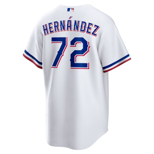 Jonathan Hernández Texas Rangers Nike Home Replica Player Jersey - White Jonathan Hernández Texas Rangers Nike Home Replica Player Jersey - White