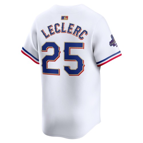 Jose Leclerc Texas Rangers Nike 2024 Gold Collection Limited Player Jersey – White Jose Leclerc Texas Rangers Nike 2024 Gold Collection Limited Player Jersey – White