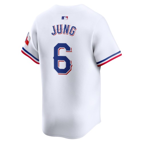 Josh Jung Texas Rangers Nike Home Limited Player Jersey - White Josh Jung Texas Rangers Nike Home Limited Player Jersey - White