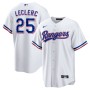 José Leclerc Texas Rangers Nike Home Replica Player Jersey - White José Leclerc Texas Rangers Nike Home Replica Player Jersey - White