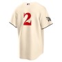 Marcus Semien Texas Rangers Nike 2023 City Connect Replica Player Jersey - Cream Marcus Semien Texas Rangers Nike 2023 City Connect Replica Player Jersey - Cream