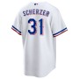 Max Scherzer Texas Rangers Nike Home Replica Player Jersey - White Max Scherzer Texas Rangers Nike Home Replica Player Jersey - White