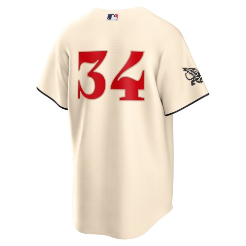Nolan Ryan Texas Rangers Nike 2023 City Connect Replica Player Jersey - Cream Nolan Ryan Texas Rangers Nike 2023 City Connect Replica Player Jersey - Cream
