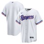 Texas Rangers Nike Home Blank Replica Jersey - White Texas Rangers Nike Home Blank Replica Jersey - White