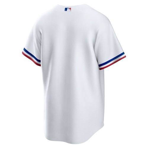 Texas Rangers Nike Home Blank Replica Jersey - White Texas Rangers Nike Home Blank Replica Jersey - White