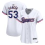 Adolis Garcia Texas Rangers Nike Women's 2024 Gold Collection Limited Player Jersey – White Adolis Garcia Texas Rangers Nike Women's 2024 Gold Collection Limited Player Jersey – White