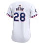 Jonah Heim Texas Rangers Nike Women's 2024 Gold Collection Limited Player Jersey – White Jonah Heim Texas Rangers Nike Women's 2024 Gold Collection Limited Player Jersey – White