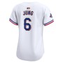 Josh Jung Texas Rangers Nike Women's 2024 Gold Collection Limited Player Jersey – White Josh Jung Texas Rangers Nike Women's 2024 Gold Collection Limited Player Jersey – White