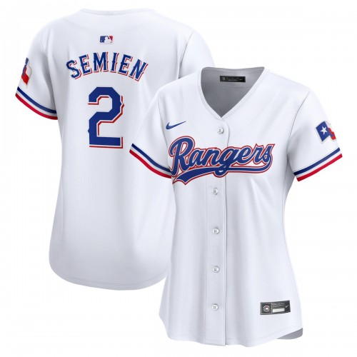 Marcus Semien Texas Rangers Nike Women's Home Limited Player Jersey - White Marcus Semien Texas Rangers Nike Women's Home Limited Player Jersey - White