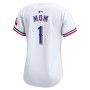 Texas Rangers Nike Women's #1 Mom Home Limited Jersey - White Texas Rangers Nike Women's #1 Mom Home Limited Jersey - White