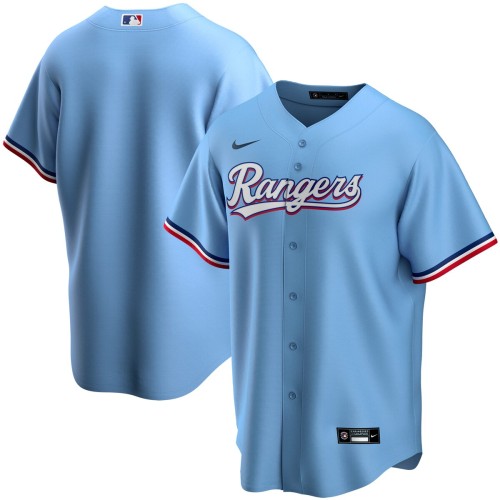 Texas Rangers Nike Youth Alternate Replica Team Jersey - Light Blue Texas Rangers Nike Youth Alternate Replica Team Jersey - Light Blue