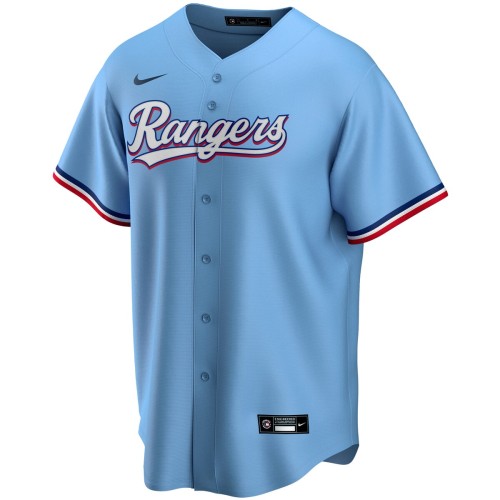 Texas Rangers Nike Youth Alternate Replica Team Jersey - Light Blue Texas Rangers Nike Youth Alternate Replica Team Jersey - Light Blue