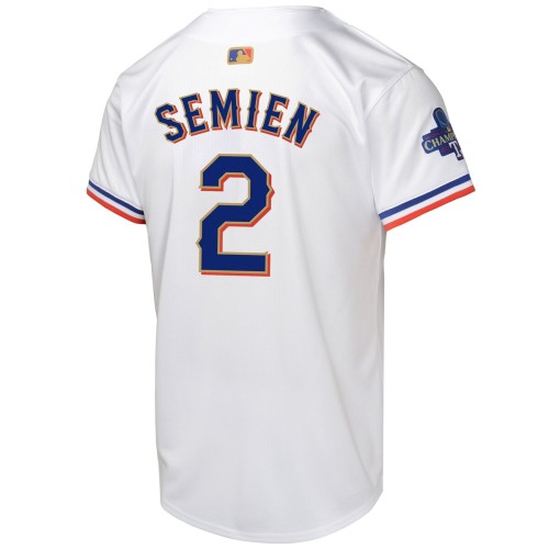Marcus Semien Texas Rangers Nike Youth 2024 Gold Collection Limited Player Jersey – White Marcus Semien Texas Rangers Nike Youth 2024 Gold Collection Limited Player Jersey – White