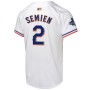 Marcus Semien Texas Rangers Nike Youth 2024 Gold Collection Limited Player Jersey – White Marcus Semien Texas Rangers Nike Youth 2024 Gold Collection Limited Player Jersey – White