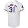 Max Scherzer Texas Rangers Nike Youth 2024 Gold Collection Limited Player Jersey – White Max Scherzer Texas Rangers Nike Youth 2024 Gold Collection Limited Player Jersey – White