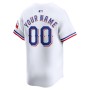 Texas Rangers Nike Home Limited Custom Jersey - White Texas Rangers Nike Home Limited Custom Jersey - White