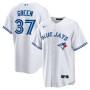 Chad Green Toronto Blue Jays Nike Home Replica Player Jersey - White Chad Green Toronto Blue Jays Nike Home Replica Player Jersey - White