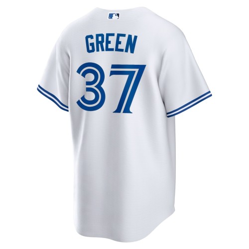 Chad Green Toronto Blue Jays Nike Home Replica Player Jersey - White Chad Green Toronto Blue Jays Nike Home Replica Player Jersey - White