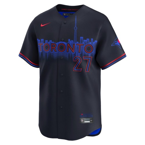 Vladimir Guerrero Jr. Toronto Blue Jays Nike 2024 City Connect Limited Player Jersey - Black Vladimir Guerrero Jr. Toronto Blue Jays Nike 2024 City Connect Limited Player Jersey - Black