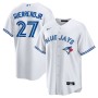 Vladimir Guerrero Jr. Toronto Blue Jays Nike Home Replica Player Name Jersey - White Vladimir Guerrero Jr. Toronto Blue Jays Nike Home Replica Player Name Jersey - White