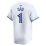Toronto Blue Jays Nike #1 Dad Home Limited Jersey - White Toronto Blue Jays Nike #1 Dad Home Limited Jersey - White