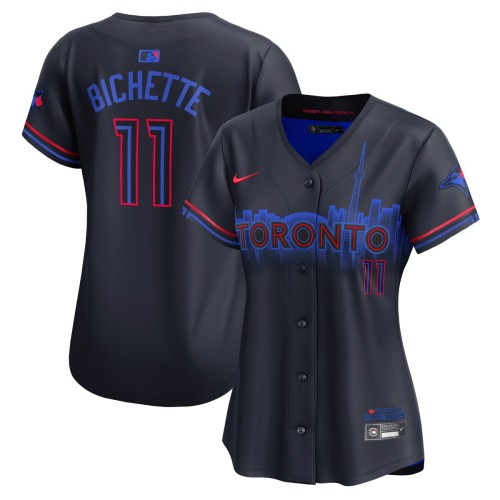 Bo Bichette Toronto Blue Jays Nike Women's 2024 City Connect Limited Player Jersey - Navy Bo Bichette Toronto Blue Jays Nike Women's 2024 City Connect Limited Player Jersey - Navy