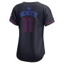 Bo Bichette Toronto Blue Jays Nike Women's 2024 City Connect Limited Player Jersey - Navy Bo Bichette Toronto Blue Jays Nike Women's 2024 City Connect Limited Player Jersey - Navy