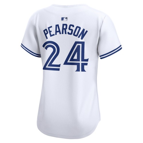 Nate Pearson Toronto Blue Jays Nike Women's Home Limited Player Jersey - White Nate Pearson Toronto Blue Jays Nike Women's Home Limited Player Jersey - White