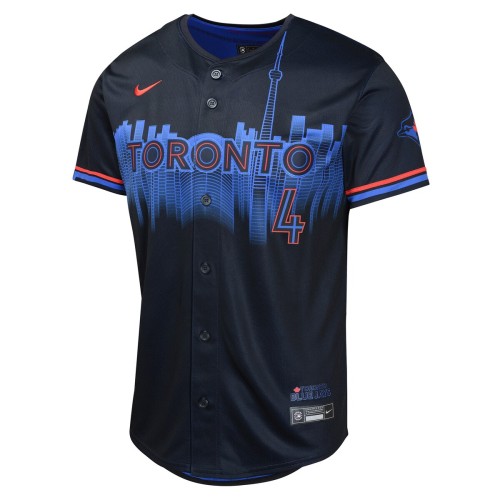 George Springer Toronto Blue Jays Nike Youth 2024 City Connect Limited Player Jersey - Navy George Springer Toronto Blue Jays Nike Youth 2024 City Connect Limited Player Jersey - Navy