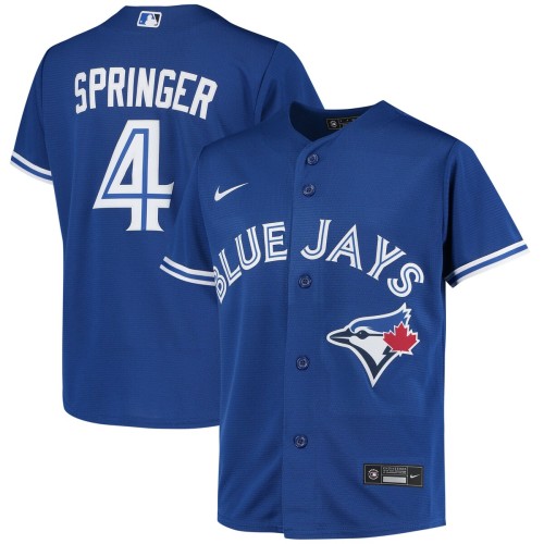 George Springer Toronto Blue Jays Nike Youth Alternate Replica Player Jersey - Royal George Springer Toronto Blue Jays Nike Youth Alternate Replica Player Jersey - Royal