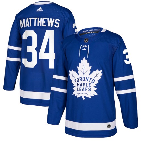 Auston Matthews Toronto Maple Leafs adidas Authentic Player Jersey - Blue Auston Matthews Toronto Maple Leafs adidas Authentic Player Jersey - Blue